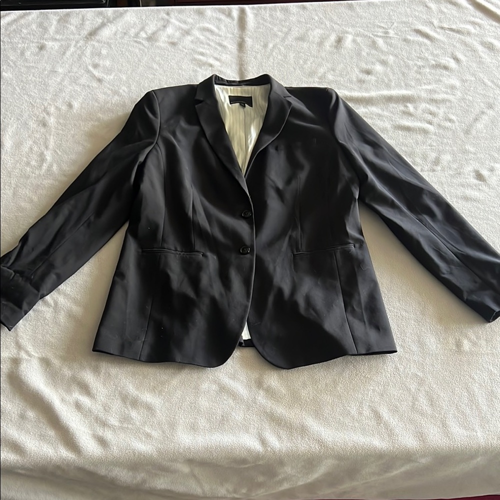 Classic Black Banana Republic Blazer Sz 16 Tall